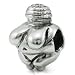 Genuine Ohm Beads (TM) Product. 925 Sterling Silver Venus Of Willendorf European Bead Charm. 100% Satisfaction Guaranteed.