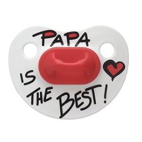 bibi silicone night-time BPA FREE soother, cherry shape, Mama/Papa classic, 6 months