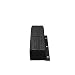 IWI Rubber Dock Bumper, Rectangular, Laminated, Vertical Mount, Flat Plate One Side