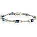 Platinum Tanzanite ESTATE Bracelet COOL