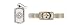 Pittsburgh Steelers ProStarter Bracelet/ Dog Tag Necklace Package