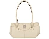 Tignanello Pebble Leather Double Handle Flap Satchel