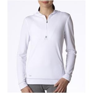 Buy Alo Ladies Long-Sleeve 1 2-Zip knit jacquard Hoodie. W3002 by alo
