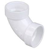 Buy NIBCO 4807 Series PVC DWV Pipe Fitting, 90 Degree Elbow, Hub