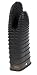 Kitchen & Housewares : Orka 11-Inch Silicone Oven Mitt, Charcoal