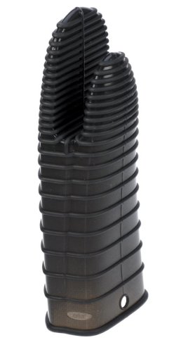 Childrens Toyshop  Kitchen & Housewares : Orka 11-Inch Silicone Oven Mitt, Charcoal