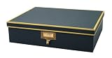 cargo Atheneum Document Box, Blue, Set of 2