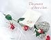 Bible & Roses Wedding Bulletins With Inscription