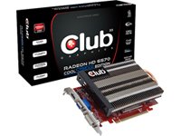 Club3D Radeon HD 6570 CoolStream Grafikkarte (PCI-e, 1GB GDDR3 Speicher, 2x DVI, VGA, HDMI, 1 GPU)
