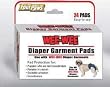 Dog Daiper Garment Pads, White