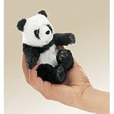 Mini Panda Finger Puppet by Folkmanis
