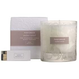 Arran Aromatics Amber Wood Candle in Glass 380ml (PC005)