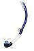 TUSA SP-170 Platina Hyperdry II Scuba Diving Snorkel, Cobalt Blue