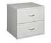 ClosetMaid 923500 Qubemates Cube Laminate Organizer with 2-Drawer, White