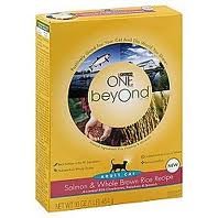 See Purina One Beyond Cat Salmon Brown Rice, 16-Ounce (Pack of 6)