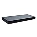 WELLAND 24 inch Black Mission Floating Shelves for Wall, Bathroom Wall Mount Shelves, Wood Modern Display Shelves, Book Shelves,for Bedroom,Living Room and Kitchen