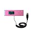 Coiled Power Hot Sync and Charge USB Data Cable w/ Tip Exchange for the Samsung U3 - Gomadic Brand