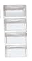 Fox Run Set of Four Linked Bread Pans, 4 Inch x 2.5 Inch