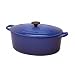 Le Creuset Enameled Cast-Iron 9-1/2-Quart Oval French Oven, Cobalt
