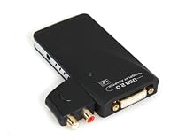 CM3® USB 2.0 zu DVI , VGA oder HDMI Adapter * AUDIO ANSCHLUSS * NEU * 1080p Full HD möglich * Externe Grafikkarte * Multi Display Adapter * 1920x1080 pixel * Win 7 und MAC Kompatibel