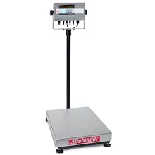 Ohaus 304 Stainless Steel Defender 5000X NTEP Certified Xtreme Rectangular Scale