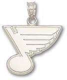 LogoArt St. Louis Blues Sterling Silver Pendant