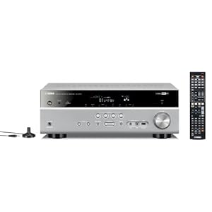 Yamaha RX-V 473 AV-Receiver (3D, HDMI, Upscaler 1080p, USB 2.0) titanium