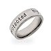 Protected by an Angel Stainless Steel Band
