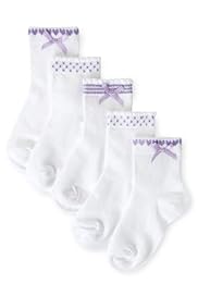 5 Pairs of Cotton Rich Assorted Socks