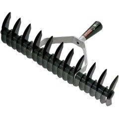 E-FLOR Rasenl�fter 38 cm doppels. silber 1015420