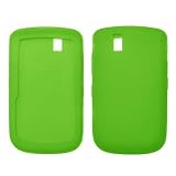 Neon Green Soft Silicone Gel Skin Cover Case for Blackberry Tour 9630 [Accessory Export Packaging]