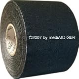 mediAID SPORTS-TEX Kinesio-Tape (5m x 5cm Schwarz)