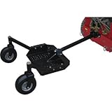 DEK 2-Wheeled Sulky Mower Cart - Heavy-Duty, 9 1/2in.Dia. x 3 1/2in.W wheels, Model# 891523000741