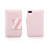 Hoter� Navy Style Flip Leather Case For Iphone 4/4S - Pink