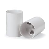 Practice Putting Green - Natural or Synthetic - 6 Regulation Golf Cup - Bright White Plastic