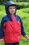 Bush Baby Waterproof Jacket Age 4 Red & Navy
