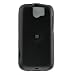 Premium Black Rubberized Snap-on Case Cover for HTC MyTouch Slide