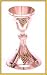 Dionysus Grape Leaf Chalice or Goblet