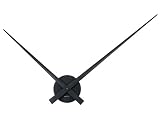 Kitchen & Housewares : Present Time Karlsson wall clock Little big time black diameter 90cm