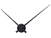 Present Time Karlsson Little Big Time Wall Clock, Black