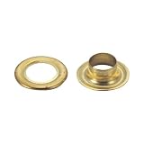 トラスコ中山/TRUSCO 両面ハトメ真鍮 8mm 20個入【P-THP-B8】(3523675) [その他]