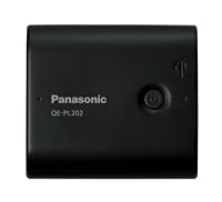 Panasonic Qi対応(無接点充電対応) USBモバイル電源パック リチウムイオン 5,400mAh 黒 QE-PL202-K