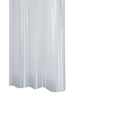 Ridder 478510-350 Duschvorhang Textil 180 x 200 cm Satin wei�