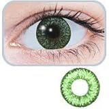 GEO CH-623 Nudy Colour 2-Tone Green Circle Lens Soft Contact Lens (x1 PAIR)IMAGE