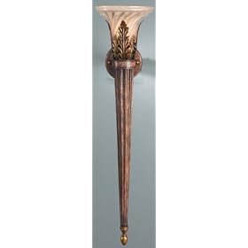 Fine Art Lamps European Crossroads 230250 Glass 1-LT 60w (31H x 7W) Torchiere Lighting in... by Fine Art Lamps