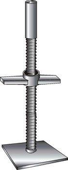 A-1 Plank & Scaffolding Screw Jack W/Base #SJB
