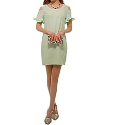 Sexy A-line Spring Summer Cotton/Polyester Off the Shoulder Wedding Dress 