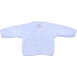 Premature Early Baby Clothes White Lacey Cardigan 3.5 - 7.5lb