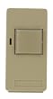 Leviton 16450-1 DHC 1 Button, 1 Address, On/Off Wall Mounted Controller Uni-Base Face, Ivory