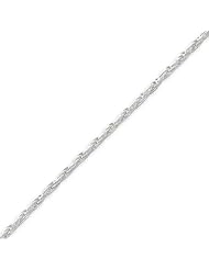 Sterling Silver 2mm Rope Chain - 16 Inch